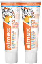 Elmex Caries Protection Kids pastă de dinți pentru copii 2 x 50 ml