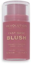 Revolution Makeup Revolution Fast Base balsam tonic pentru buze si obraji culoare Blush 14 g