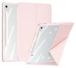 Dux Ducis GP-169347 Galaxy Tab S10 FE Plus WIFI (SM-X626) / LTE (SM-X620) rózsaszín bőr hatású tablet tok (GP-169347)