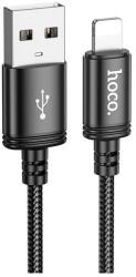 hoco. X89_USB_L_B_200 2m USB/Lightning fekete adat- és töltőkábel (X89_USB_L_B_200)