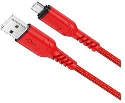 hoco. X59_M_R 1m USB/microUSB piros adat- és töltőkábel (X59_M_R)