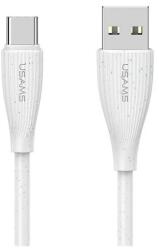 USAMS SJ714USB02 1m USB/Type-C 18W fehér adat- és töltőkábel (SJ714USB02)