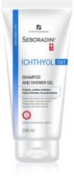 Seboradin Ichthyol tusfürdő gél és sampon 2 in 1 az irritált bőrre 200 ml