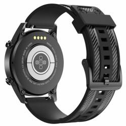 GIGAPACK GP-111700 univerzális 22mm fekete szilikon óraszíj (GP-111700)