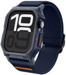 Spigen Lite Fit Pro Apple Watch 10 46mm textíl pótszíj szilikon keret sötétkék (ACS08925)