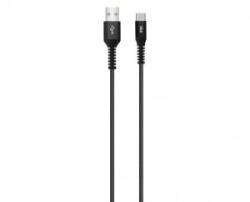 Well Cable USB/USBC 1BK01 WL C-típusú gyorstöltő kábel 3A, 1m (Cable-USB-USBC-1BK01-WL) (Cable-USB-USBC-1BK01-WL)