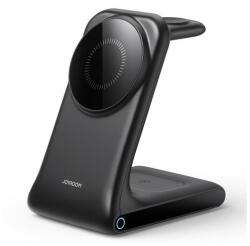 JOYROOM JR-W15 15W Apple fekete vezeték nélküli asztali töltőállomás (JR-W15)