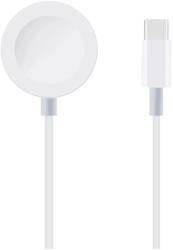 OBAL: ME töltőkábel Apple Watch 1 / 2 / 3 / 4 / 5 / 6 / SE / 7 USB-C fehér (150718)