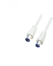 Somogyi Elektronic Koax kábel, dugó-aljzat, 1, 5m (RF 1X)
