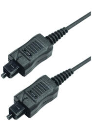 Somogyi Elektronic Home OPK 2/1, 5 optikai kábel, 2 Toslink dugó, porvédő sapka, 1, 5m (OPK 2/1,5)