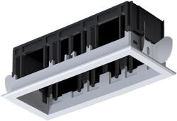 ELMARK Modena 3 Module Recessed Box With Frame White (92MOD3GR/WH)