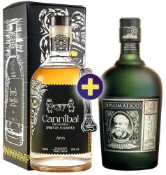  Cannibal Arm Coco & Rhum 0, 7l 40% GB + Diplomatico Reserva Exclusiva 12y 0, 7l 40% szett