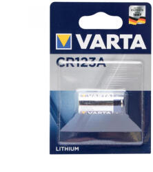 Somogyi Elektronic VARTA CR123 elem, lítium, CR123, 3V, 1 db/csomag (VARTA CR123)