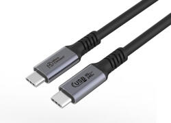 MicroConnect Prémium USB 4 Gen 3x2 240w kábel 0.25m (USB4CC025-240W) (USB4CC025-240W)