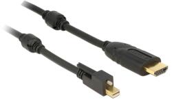 Delock aktív mini Displayport 1.2 - HDMI kábel 2m (83730) (83730)