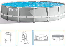 Intex Frame Pool Set medence 427 x 107 cm (26720GN) (126720GN)