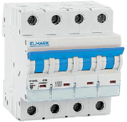 ELMARK New Kismegszakító C104L 20A 4P 10Ka Curve B (41407C/B)