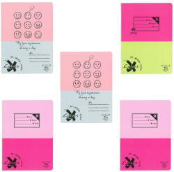 Pigna Set 5 x Caiet Pigna A5, 48 de file, Velin Basic, Fete (EAN-505402/FETE)