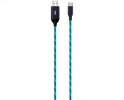 Well Cable-USB/USBC-1BE03-WL C-típusú gyorstöltő kábel 3 A, 1m (Cable-USB-USBC-1BE03-WL) (Cable-USB-USBC-1BE03-WL)