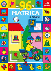 Napraforgó gyermekkönyvkiadó 96 matrica a városról (5999564963287)