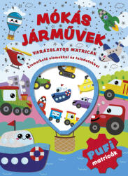 Napraforgó gyermekkönyvkiadó Varázslatos matricák - Mókás járművek (9789634833956)