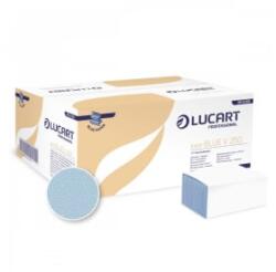 Lucart Kéztörlő 1 rétegű V hajtogatású 250 lap/csomag 20 cs/karton V 250 Easy Blue __kék (863066)