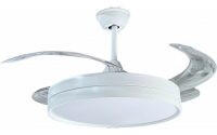 OPTONICA ventilátoros mennyezeti LED lámpa távirányítóval feher 36W CCT 19103 (19103)