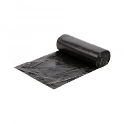  Szemeteszsák 135 liter 70 x 110 cm erősített 10 db/tekercs fekete - aqua