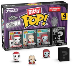 Funko Funko Bitty POP! The Nightmare Before Christmas - Santa Jack, 4 db-os Figura Szett