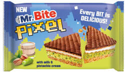  Mr. Bite Pixel pisztáciás ostyás csokoládé 28g (100009471)