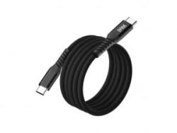 Well CABLE-USBC/USBC-1BK07-WL mágneses USB-C / USB-C kábel 60W 1m - (fekete) (CABLE-USBC-USBC-1BK07-WL) (CABLE-USBC-USBC-1BK07-WL)