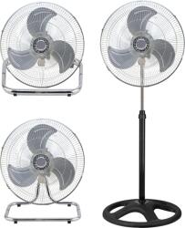 TOO FANS-45-400-B-3IN1 TYPHOON padló ventilátor multifunkciós 45cm (TOO FANS-45-400-B-3IN1) - officedepot
