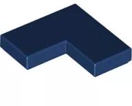 LEGO® 14719c63 - LEGO sötétkék csempe 2 x 2 méretű, sarok (14719c63)