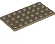 LEGO® 3035c69 - LEGO sötétkrémszínű lap 4 x 8 méretű (3035c69)