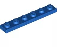 LEGO® 3666c7 - LEGO kék lap 1 x 6 méretű (3666c7)