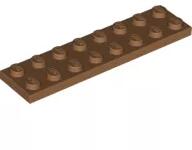LEGO® 3034c150 - LEGO közepesen sötét bőrszínű lap 2 x 8 méretű (3034c150)