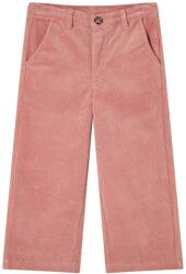 vidaXL Gyerek nadrág Corduroy Régi rózsaszín 92, 30°C-ig mosógépben mosható 14259 (14259)