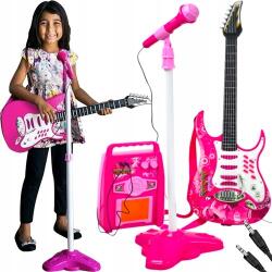  Gitár mikrofon erősítő rózsaszín 22407 (MX-00022407)