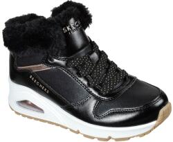 Skechers Skechers, Uno Cozy On Air műbőr bakancs, Fekete, 28 EU (310518L-BKRG-28)