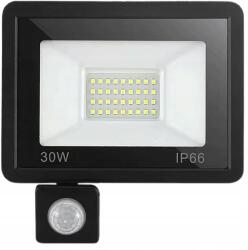 VERK GROUP Halogén Fényvető Led Reflektor 30W 6000K Szürkületi Mozgásérzékelővel IP66 (12348)