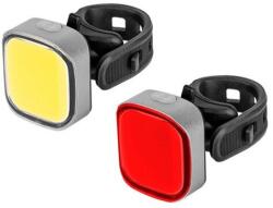 Rebel Light URZ3492 kerékpár lámpa készlet, USB kábel töltés (URZ3492-doweryfikacji)