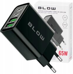 BLOW Gyorstöltő Hálózati Aljzat 2x Usb 2x Usb-c Qc 3.0 Pd 65W Univerzális (76-023#)