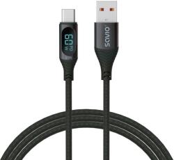 SAVIO CL-172 USB 2.0 A - USB Type-C cablu 1m (CL-172) (CL-172)