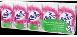 Linteo Papírzsebkendők Linteo Satin 10x10 db, fehér, 3 rétegű (chusteczki jednorazowe)