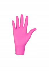 Mercator Medical Púdermentes nitril kesztyű Mercator Nitrylex M 100 db Magenta