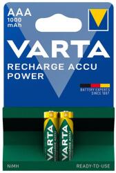 VARTA RECHARGE ACCU POWER elem AAA, újratölthető, 2db/csomag 05703301402 (05703301402)