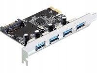 Delock 89297 Delock Pci Express Card 4 x USB3.0 külső port (89297)