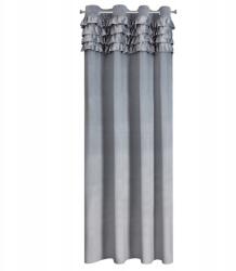 Eurofirany Függöny készre szerelve Erin 140x250 Eurofirany szürke, fodros (432661)