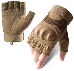 DRAGOWA Tactical Тактически ръкавици Alfa къси, каки (DRG074.Khaki)