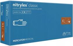 Mercator Medical Kesztyű Mercator Medical Nitrylex Classic Blue 10-es méret XL 50 pár (Rękawice Nitrylex Classic Blue)